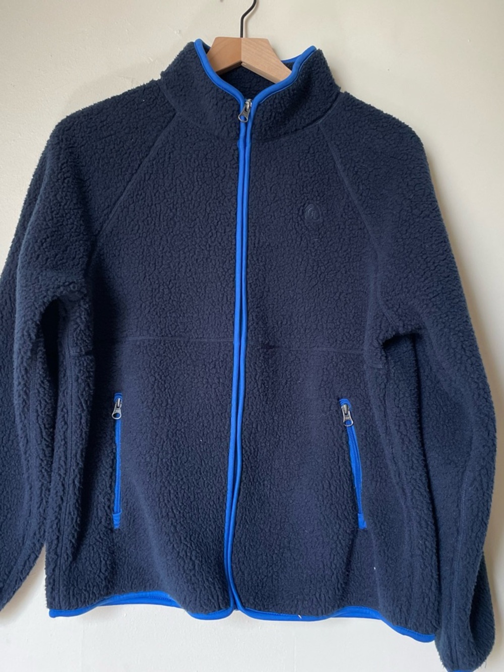 Sierra Designs Full-Zip Navy Fleece